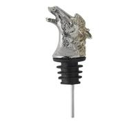 Bec verseur à vin - Buse jetétanche, entonnoir flux libre de vodka en métal sculpté, distributeur d'huile conique pour carafe whisky, bouchon boisson avec joint caoutchouc silicone | Bouchon cheval m