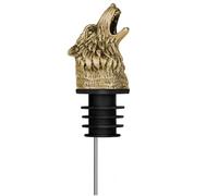 Bec verseur aérateur de vin - Bec verseur cool pour liqueur animale, bec de liqueur, diffuseur de liquide tête de loup avec design sûr | Idéal pour les bouteilles de whisky et de vin, usage domestique