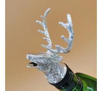 Bec verseur aérateur de vin en alliage de zinc avec joint en silicone de qualité alimentaire - Outil de bar élégant pour bouteilles de vin rouge et blanc, compatible avec Stan(doré)