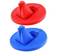 Bec Verseur De Peinture Avec Trou D'air 2 Pièces 6,7 Pouces De Diamètre Bec De Peinture Pliable Bec Verseur De Peinture Verseur De Peinture Pro Couvercle De Pot De Peinture Anti-poussière Et Étanche