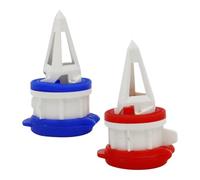 Bec verseur en carton - Bec verseur anti-fuite avec couvercle, lot de 2 verseurs | Fixation du bec de carton de lait, robinet de boîte à boissons réutilisable, outil distributeur de liquide pour