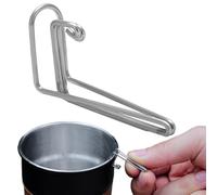 Bec verseur en fil de café, café verseur Skitter,Guide de drainage du de camping Verseur en acier inoxydable - Bec de drainage de bol d'eau polyvalent pour cuisinière, bouilloires et tasses