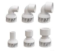 Bec verseur en plastique pour aquarium avec contrôle du débit rotatif pour une meilleure agitation et échange d'oxygène dans les réservoirs (courant 20)