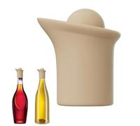 Bec verseur et bouchon pour bouteille de vin avec bec verseur, bouchons en silicone pour vinaigre, boissons, huile d'olive, bière
