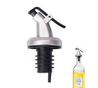Bec verseur pour bouteille d'huile - Bec verseur en acier inoxydable - Buse de contrôle du liquide anti-goutte - Bec verseur réutilisable pour la cuisine, bec verseur anti-fuite pour huile alimentaire