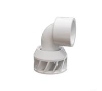 Bec verseur rotatif pour filtre d'aquarium | Sortie de débit d'eau parapluie pour éviter l'encrassement | Buse de retour d'eau rotative en plastique pour tuyaux de 20 mm, 25 mm, 32 mm | Courbure et