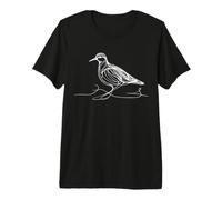Bécasse Linéaire Observateur d'oiseaux T-Shirt Haut de Gamme