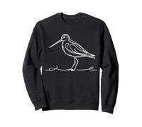 Bécassine Linéaire Observateur d'oiseaux Sweatshirt