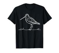 Bécassine Linéaire Observateur d'oiseaux T-Shirt