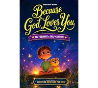Because God Loves You, Self-Control & Big Feelings, Christian Short Stories and Devotions for Boys: A Story-Driven Devotional with Faith Guides & Missions to Grow Trust in God, Patience & Character