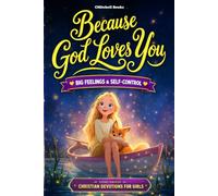 Because God Loves You, Self-Control & Big Feelings, Christian Short Stories and Devotions for Girls: A Story-Driven Devotional with Faith Guides & Missions to Grow Trust in God, Patience & Character