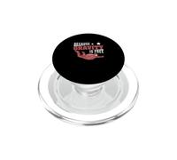 Because Gravity is Free Parachutisme Amusant Parachutiste Parachutiste PopSockets PopGrip pour MagSafe