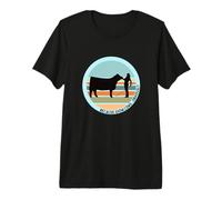 Because Show Cows ... Obviously - Fun Cattle Showing Fair T-Shirt Haut de Gamme