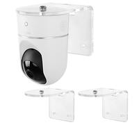 BECEMURU Lot de 2 supports muraux en acrylique pour routeur compatible avec caméra de sécurité EufyCam P22/P24/2K