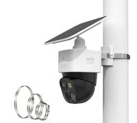 BECEMURU Support pour eufy Security SoloCam S340/SoloCam E30/SoloCam E42, support de mât réglable, support de montage, support mural pour eufyCam 4G LTE S330, accessoire pour eufy S340