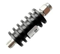 BECEN Atténuateur coaxial SMA DC-6 GHz 10 W 50 Ω Attenuateur haute fréquence avec VSWR 1.2 pour technique RF, métrologie et électronique de laboratoire (10 W 6 G 20 dB)