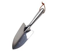Bêche à Main en Acier Inoxydable Argenté, Robuste et Résistante | Outil de Jardinage pour Planter et Désherber, Format Compact, Pelle de Jardin Polyvalente