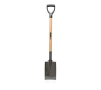 Bêche à rebord Acier Trempé Manche en Bois Poignée ergonomique VITO