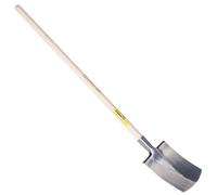 PERRIN - Bêche Bretagne polie 32 tranchant bombé manche pomme