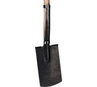 Bêche d'arrachage feuille 285x180mm taille 2 avec manche bouton L.1100mm manche 2700g KRUMPHOLZ
