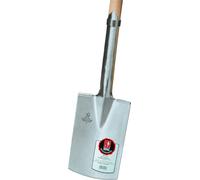 Bêche d'arrachage feuille 285x185mm taille 2 avec manche en T en frêne L.850mm 2800g IDEAL