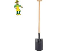 Bêche de jardinier avec manche en T en hêtre Bêche de jardin Bêche de fouille Bêche de chantier