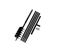 Tarière & bêche-tarière Helloshop26 Bêche et tarière manuelle 150 mm avec rallonge 5 m acier outils garage atelier bricolage 3402082