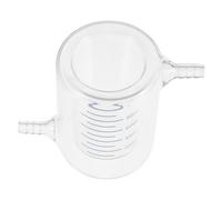 Bécher à Double Paroi 100ml en Verre Borosilicate pour Laboratoire | Double Enveloppe, Contrôle Thermique par Circulation, Lecture Précise, pour Chauffage et Expériences Chimiques