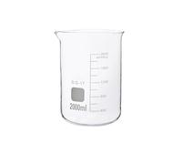 Bécher de laboratoire, Bécher De Laboratoire 2000ml, Mesure À L'échelle Borosilicate for D'éducation Scolaire