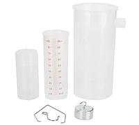 Bécher en plastique Klanata, outil pédagogique pour l'enseignement de la flottabilité et le principe d'Archimède, équipement d'expérimentation scientifique pour étudiants et