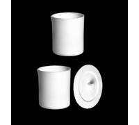 Bécher en PTFE - 50 à 1000 ml, résistant aux acides et aux bases, à la corrosion et aux hautes températures (1 pièce)(With a Lid 50mL)