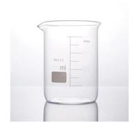 Bécher en verre borosilicaté 3. de forme basse 100 ml avec graduation et bec verseur, tasse à mesurer, équipement laboratoire Équipements de laboratoire
