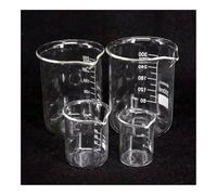 Bécher en verre borosilicaté, Bécher de forme basse 5-200ml G3.3, paroi en verre borosilicaté for laboratoire chimie(5ml(No Scale))