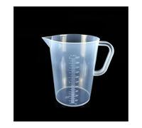 Bécher gradué en plastique transparent de 250 ml/500 ml/1000 ml/2000 ml/3500 ml, outil de laboratoire(2000ml)