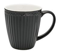 Becher Greengate ALICE Gris 400 Ml Tasse À Café Everyday Vaisselle DARK GREY