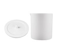 Bécher léger acide alcalin PTFE couvercle d'étanchéité d'échantillonnage de terrain utilisation expérience bécher
