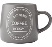Becher "Repeat Coffee Eat Sleep", 400 ml Mikasa