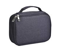 Becho Trousse multifonction à crayons avec fermeture Éclair et 72 emplacements Noir