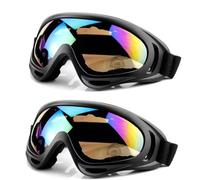BECILES Lunettes de ski et de motocross, protection UV, anti-buée pour ski, moto et vélo