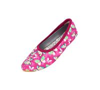 BECK Ballerines 'Harmonie' olive / émeraude / violet / rose, Taille 29