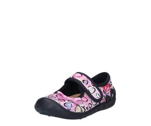 BECK Ballerines 'Viola' bleu clair / jaune pastel / violet / noir, Taille 26