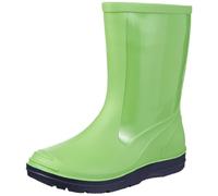 Beck Basic, Bottes & Bottines de Pluie Mixte Enfant, Vert / Bleu Marine, Taille 22