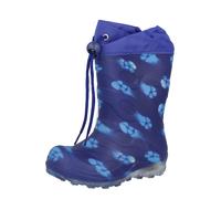 Beck Garçon Fußball Bottes de Neige, Bleu, 22 EU
