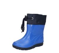 BECK Bottes en caoutchouc bleu / bleu foncé, Taille 25