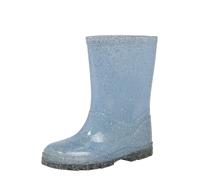 BECK Bottes en caoutchouc bleu clair / argent, Taille 23