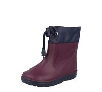 BECK Bottes en caoutchouc bleu foncé / bordeaux, Taille 28