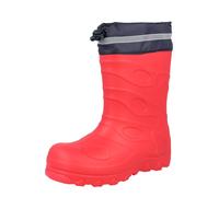 BECK Bottes en caoutchouc bleu foncé / gris / rouge, Taille 30