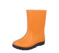 BECK Bottes en caoutchouc bleu nuit / orange, Taille 24