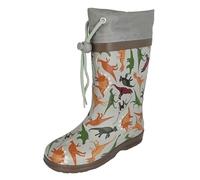 Beck Bottes en caoutchouc Dinoland pour garçon, gris, 30 EU