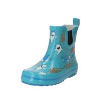BECK Bottes en caoutchouc 'Little Sharks' bleu / azur / rouille / gris clair, Taille 30